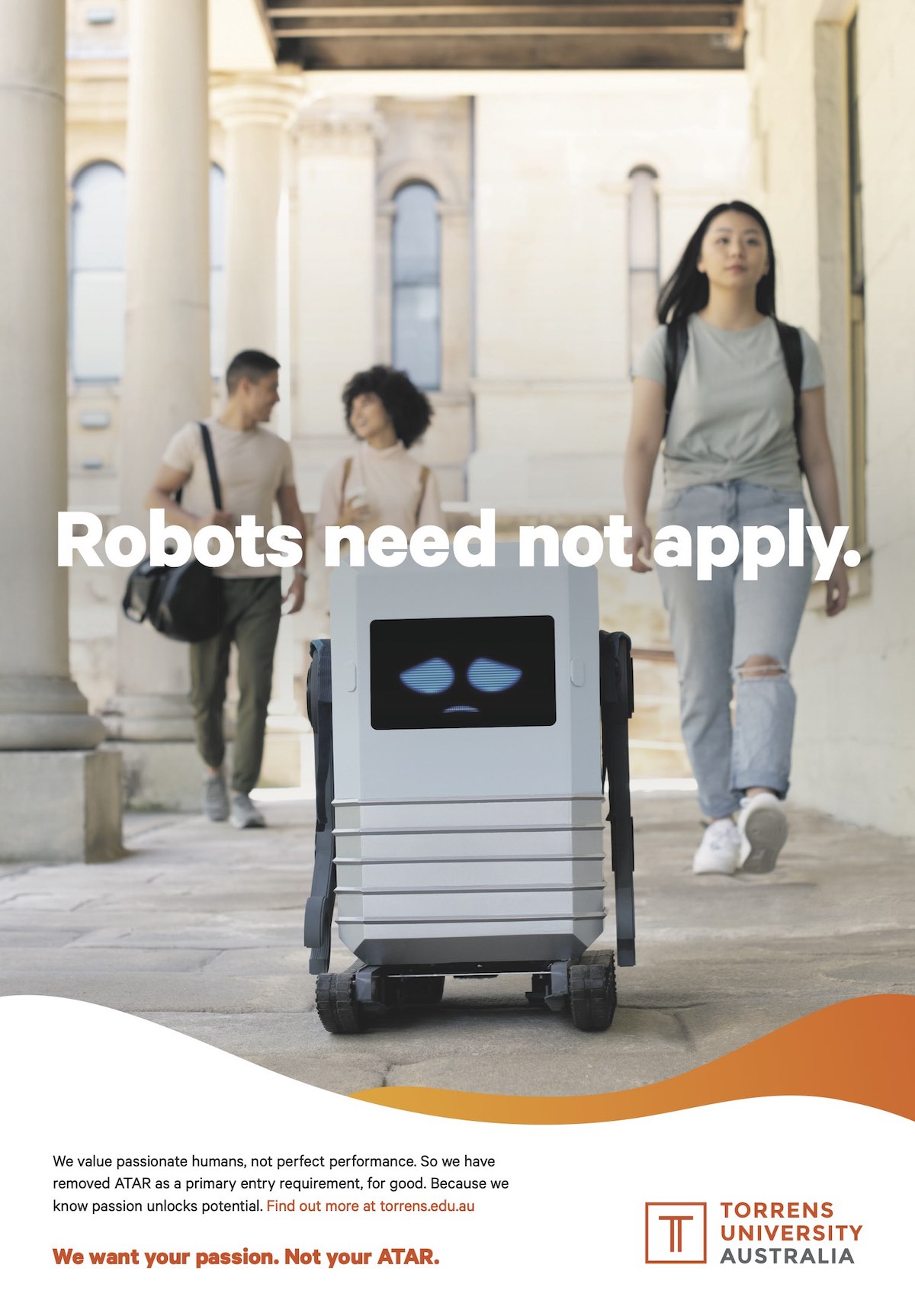 Robots need not apply